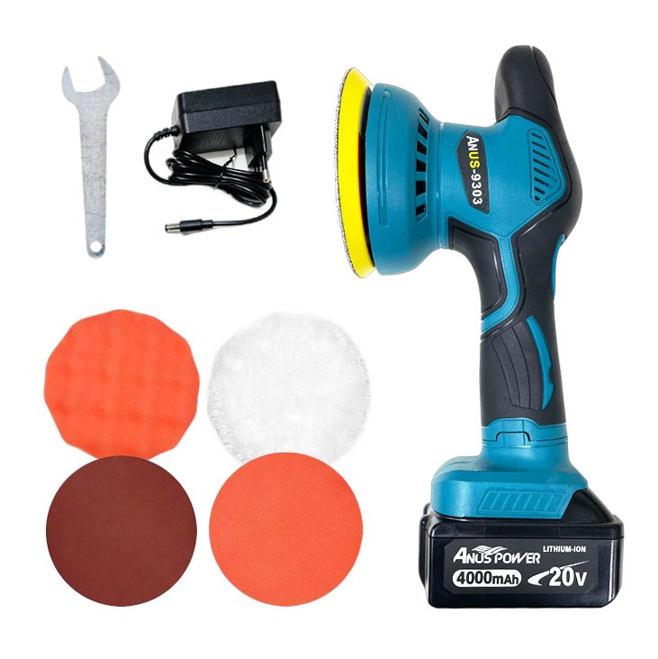 아누스 무선 광택기 폴리싱 자동차 광택기패드 폴리셔 세트